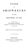 Tales of Shipwrecks and Other Disasters at Sea