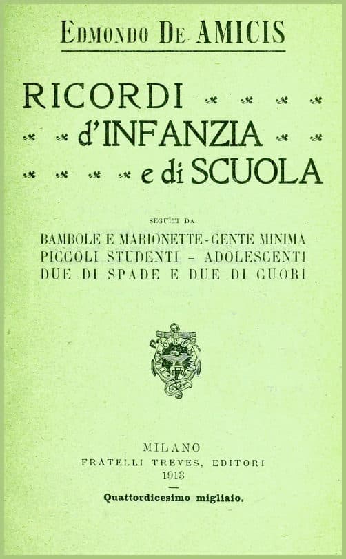 Ricordi d'infanzia e di scuola