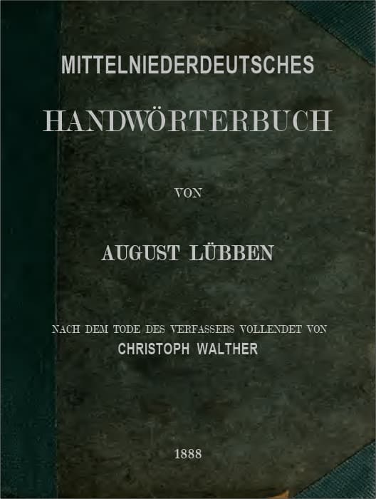 Mittelniederdeutsches Handwörterbuch