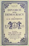 Divorce versus Democracy