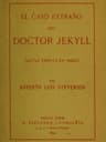 El caso extraño del Doctor Jekyll