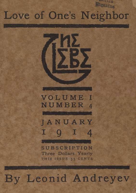 The Glebe 1914/01 (Vol. 1, No. 4): Love of One's Neighbor