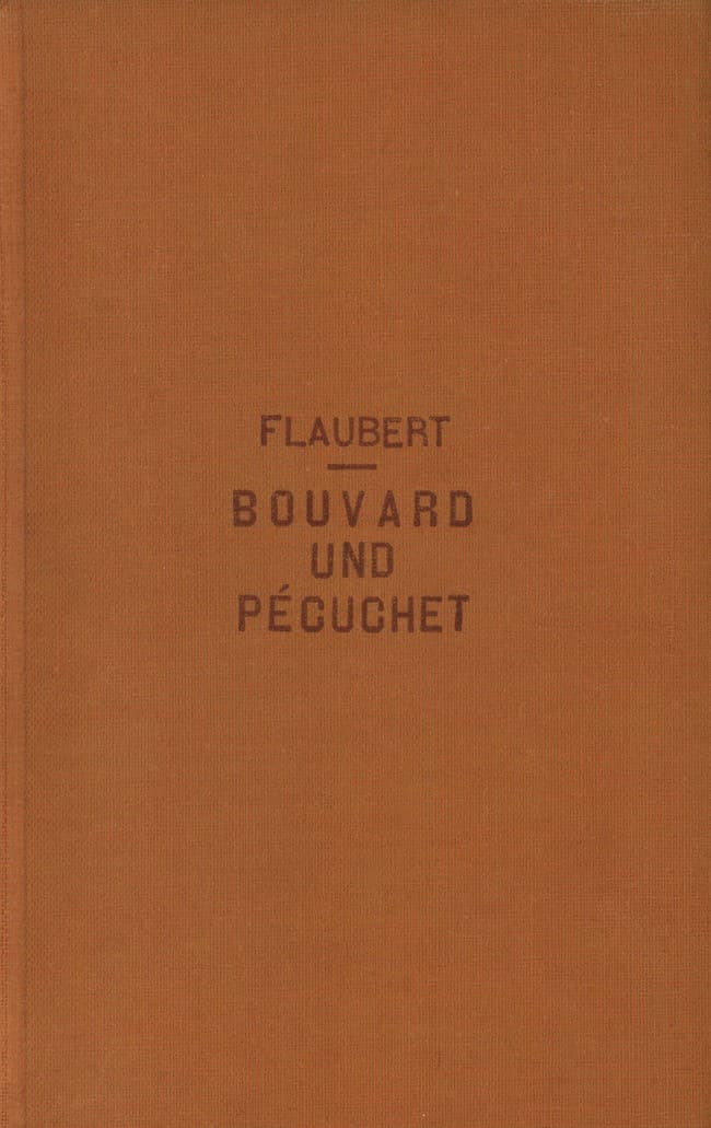 Bouvard und Pécuchet: Roman aus dem Nachlass