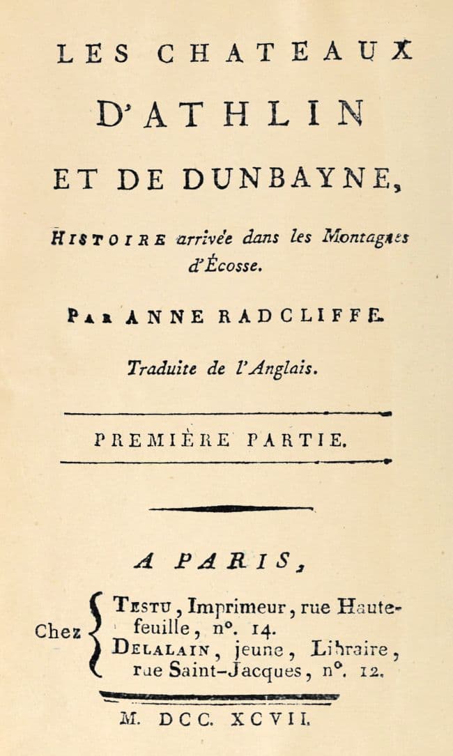 Les châteaux d'Athlin et de Dunbayne (1/2), Histoire arrivée dans les Montagnes…