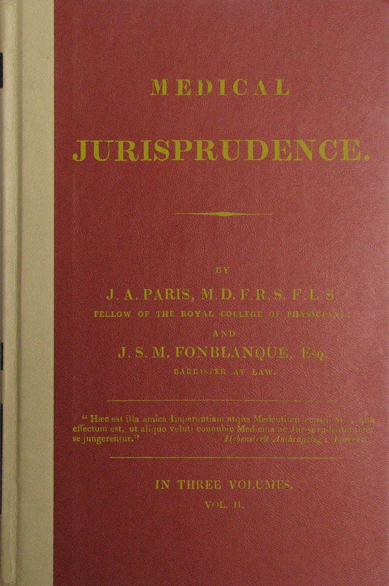 Medical Jurisprudence, Volume 2 (of 3)