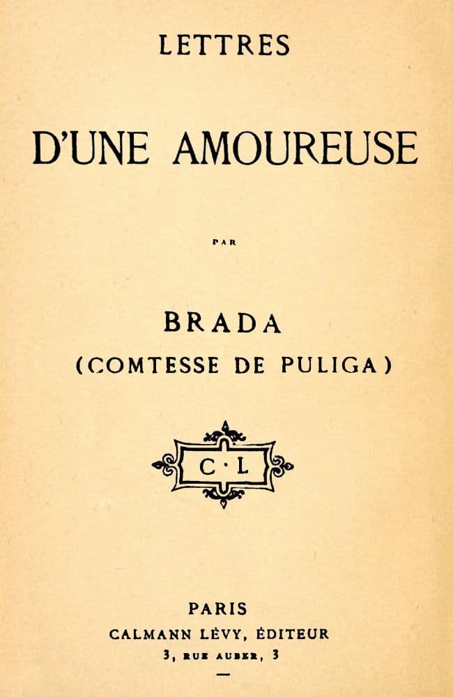 Lettres d'une amoureuse