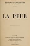 La peur