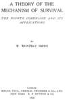 A Theory of the Mechanism of Survival: The Fourth Dimension and Its…