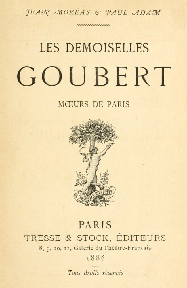 Les demoiselles Goubert: mœurs de Paris