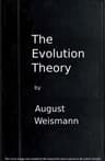 The Evolution Theory, Vol. 1 of 2