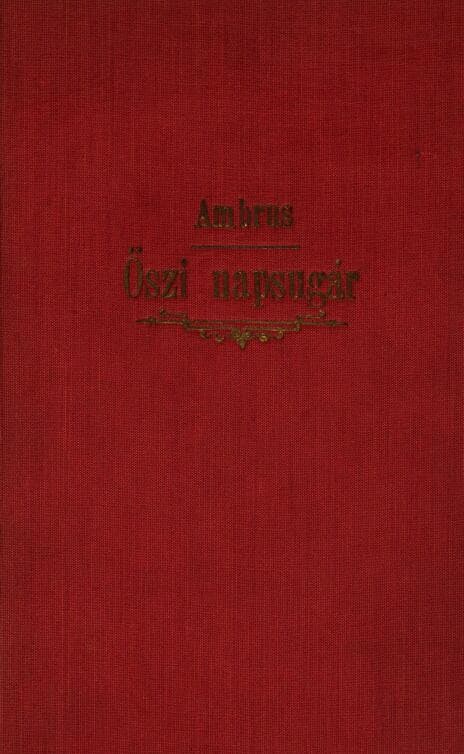 Őszi napsugár; A gyanu