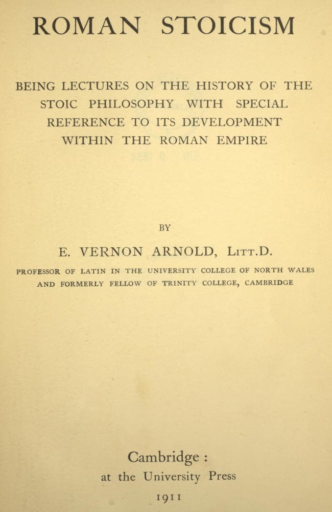 Roman Stoicism