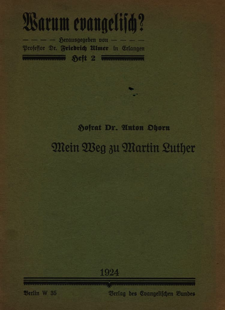 Mein Weg zu Martin Luther