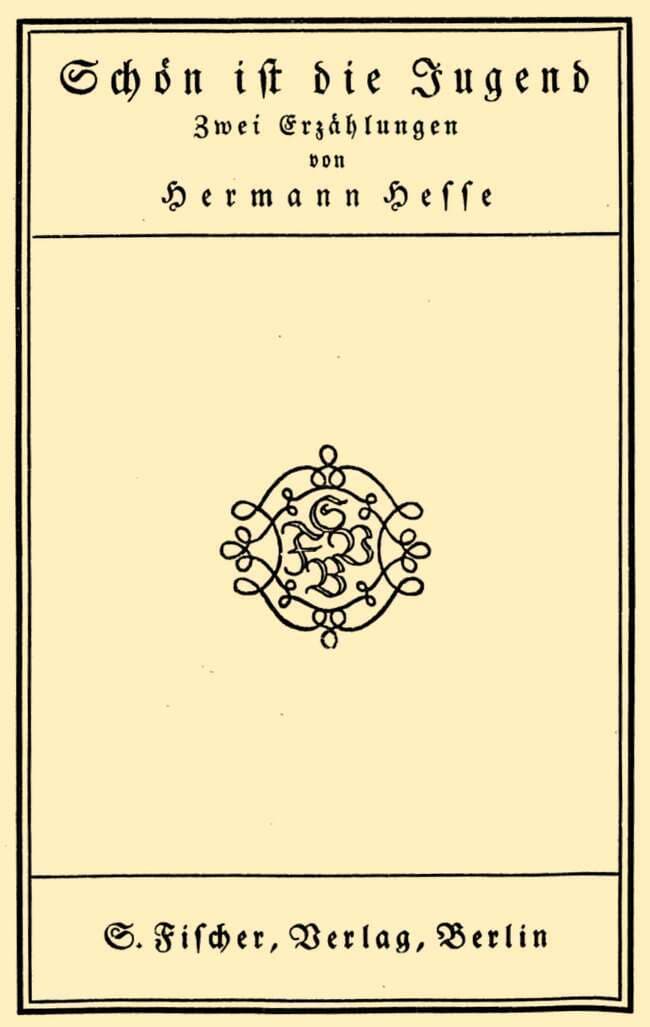 Schön ist die Jugend: Zwei Erzählungen