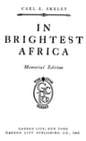 In Brightest Africa