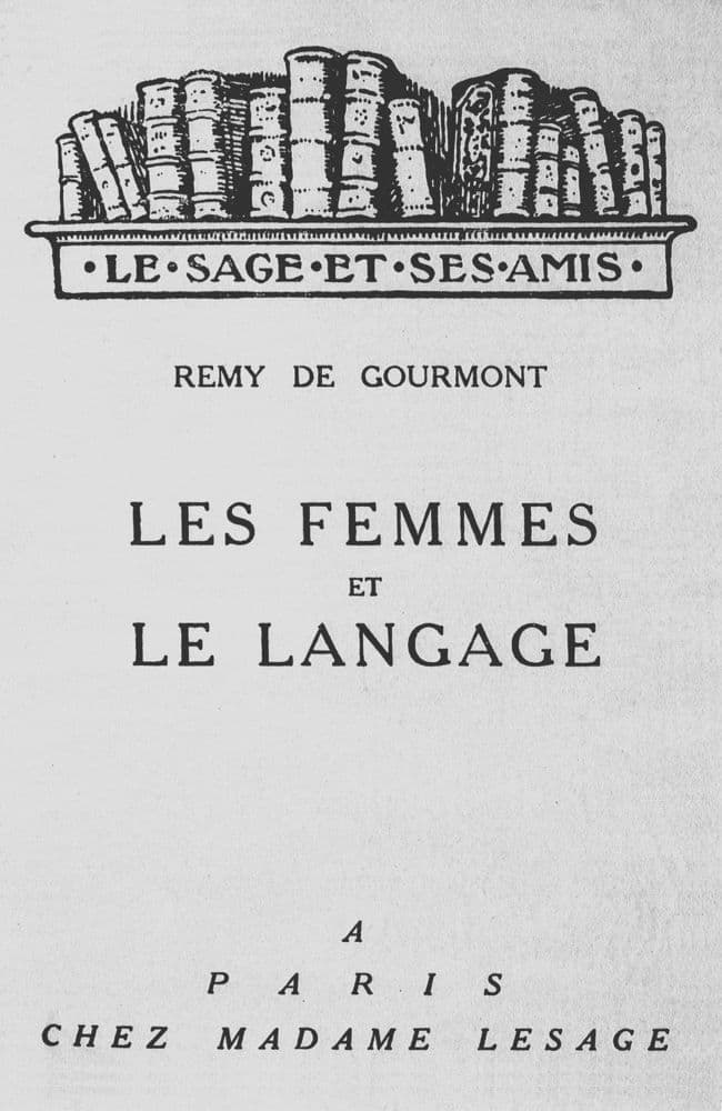 Les femmes et le langage