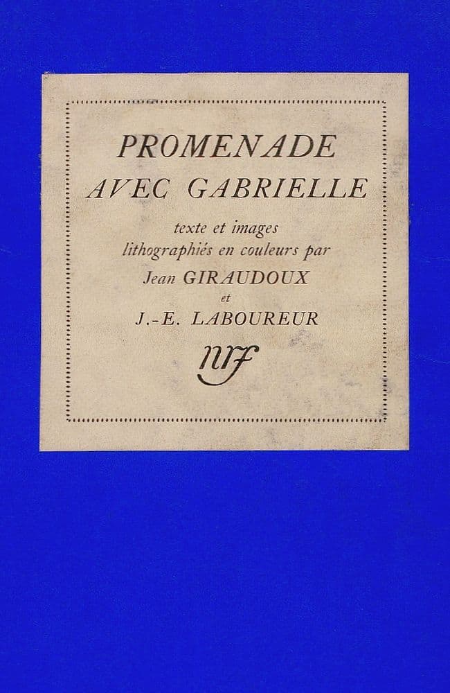 Promenade avec Gabrielle