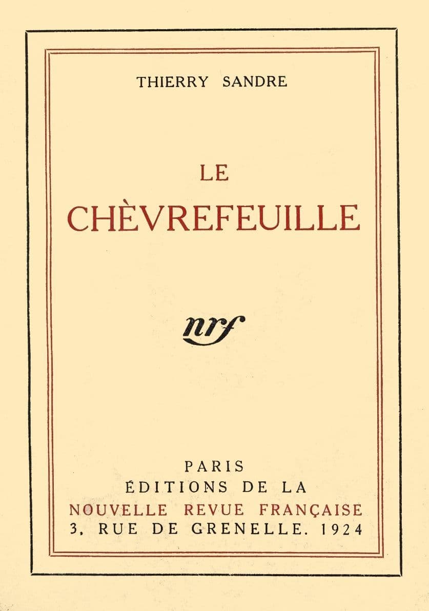 Le Chèvrefeuille: Roman
