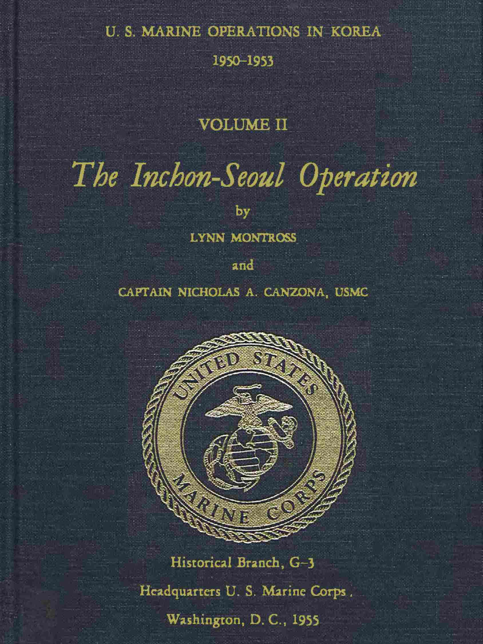 U.S. Marine Operations in Korea, 1950-1953, Volume 2 (of 5)