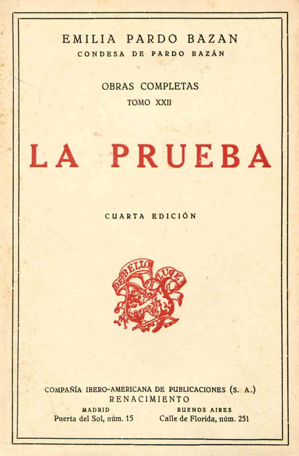La prueba