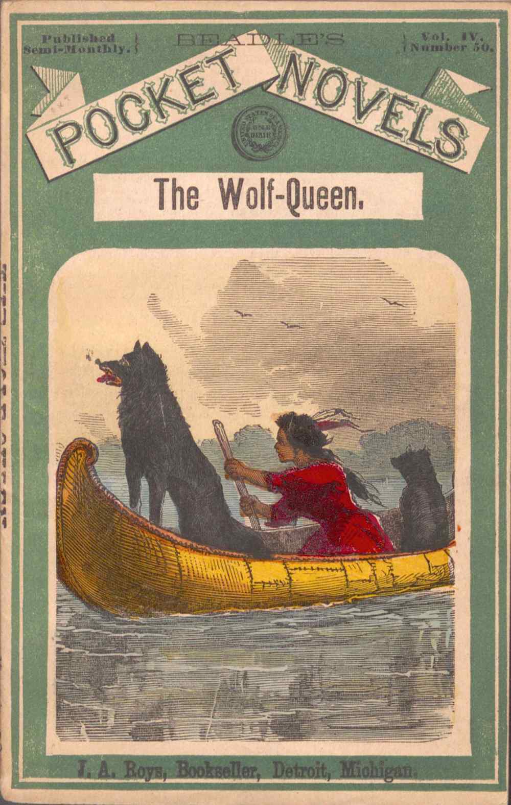 The Wolf Queen; or, The Giant Hermit of the Scioto