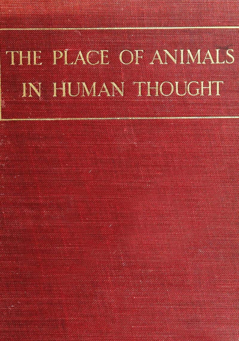 The Place of Animals in Human Thought