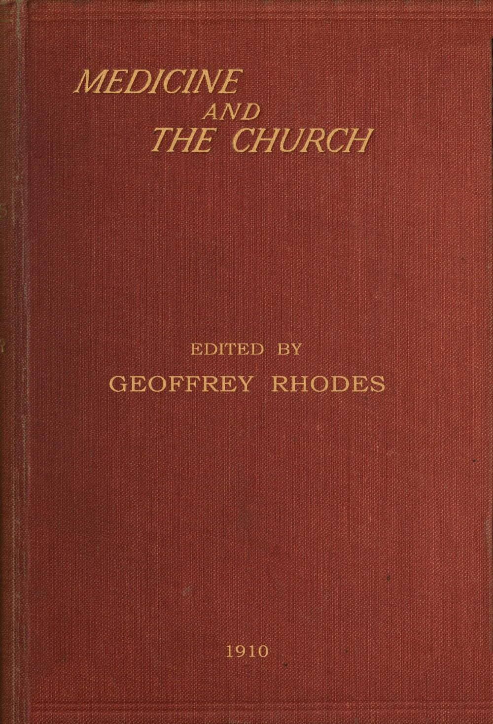 Medicine and the Church