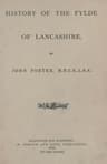 History of the Fylde of Lancashire
