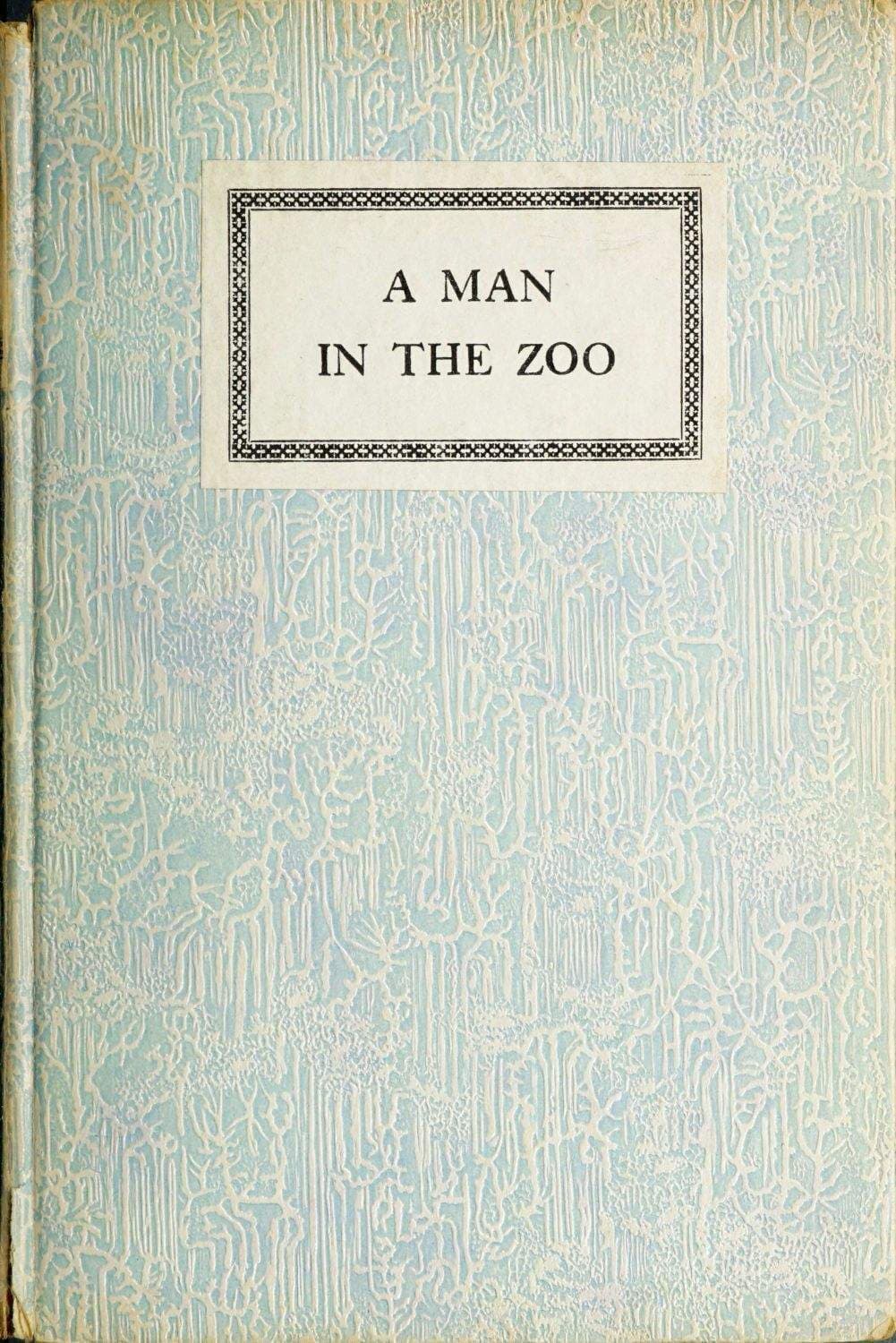 A Man in the Zoo