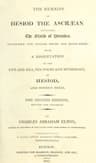 The Remains of Hesiod the Ascræan, Including the Shield of Hercules