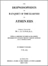 The Deipnosophists; or, Banquet of the Learned of Athenæus, Vol. 3 (of 3)