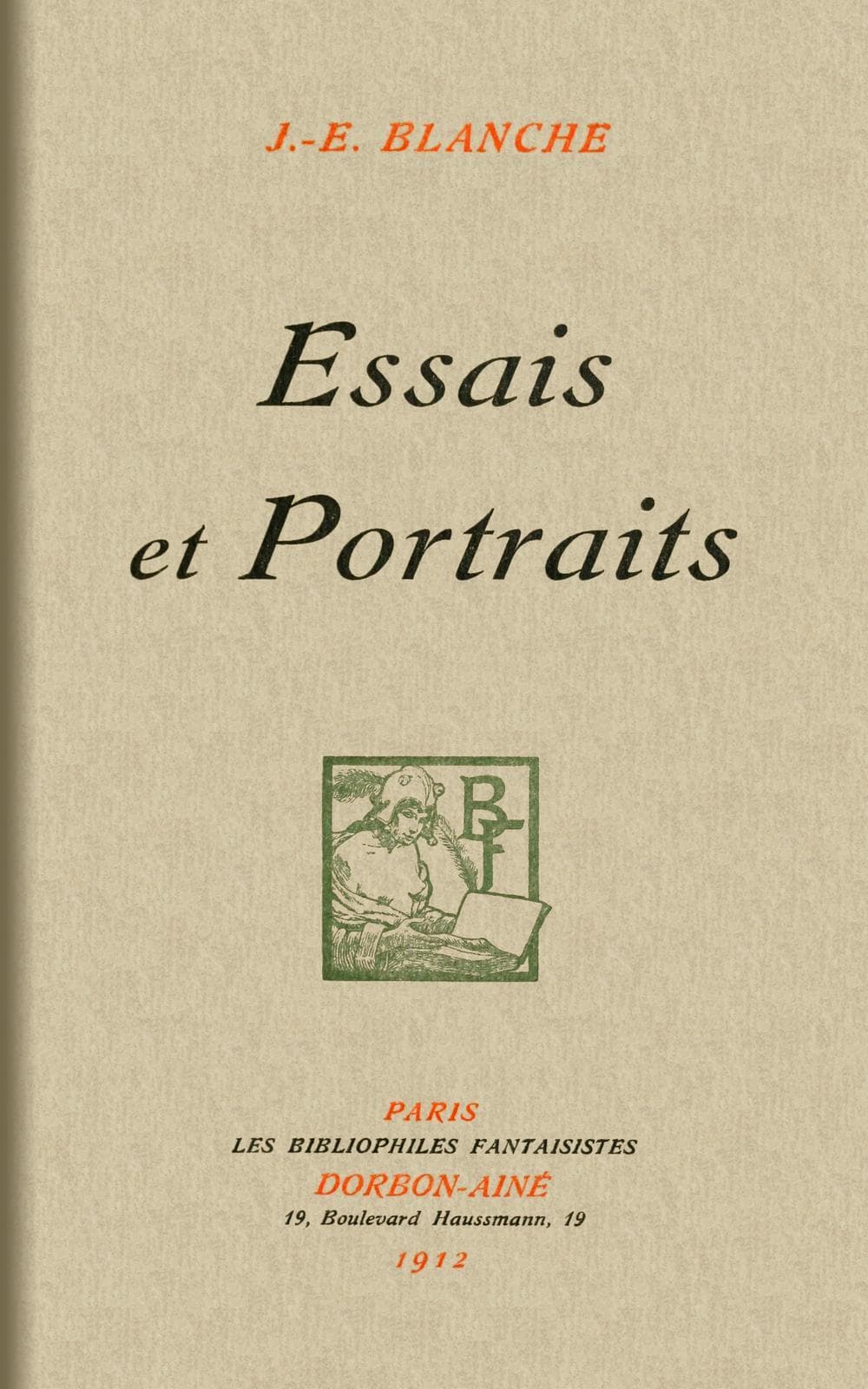 Essais et portraits