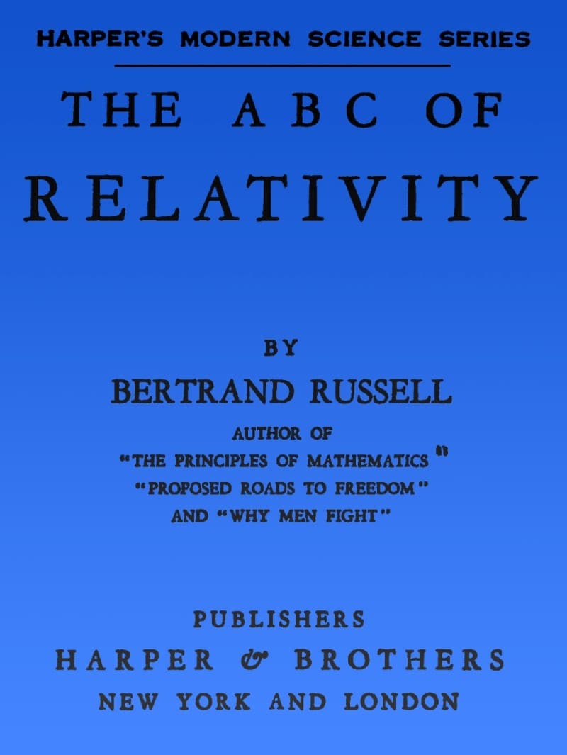 The A B C of Relativity