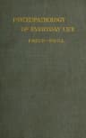 Psychopathology of Everyday Life