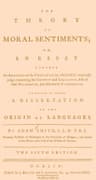 The Theory of Moral Sentimentsor, an Essay Towards an Analysis of the Principles by Which Men Naturally Judge Concerning the Conduct and Character, First of Their Neighbours, and Afterwards of Themselves. to Which Is Added, a Dissertation on the Origin of Languages.
