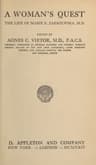 A Woman's Quest: The Life of Marie E. Zakrzewska, M.d.