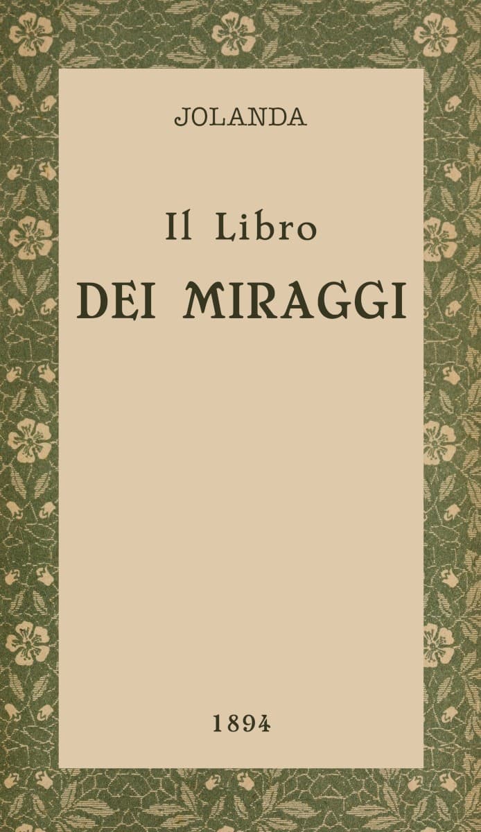 Il Libro Dei Miraggi