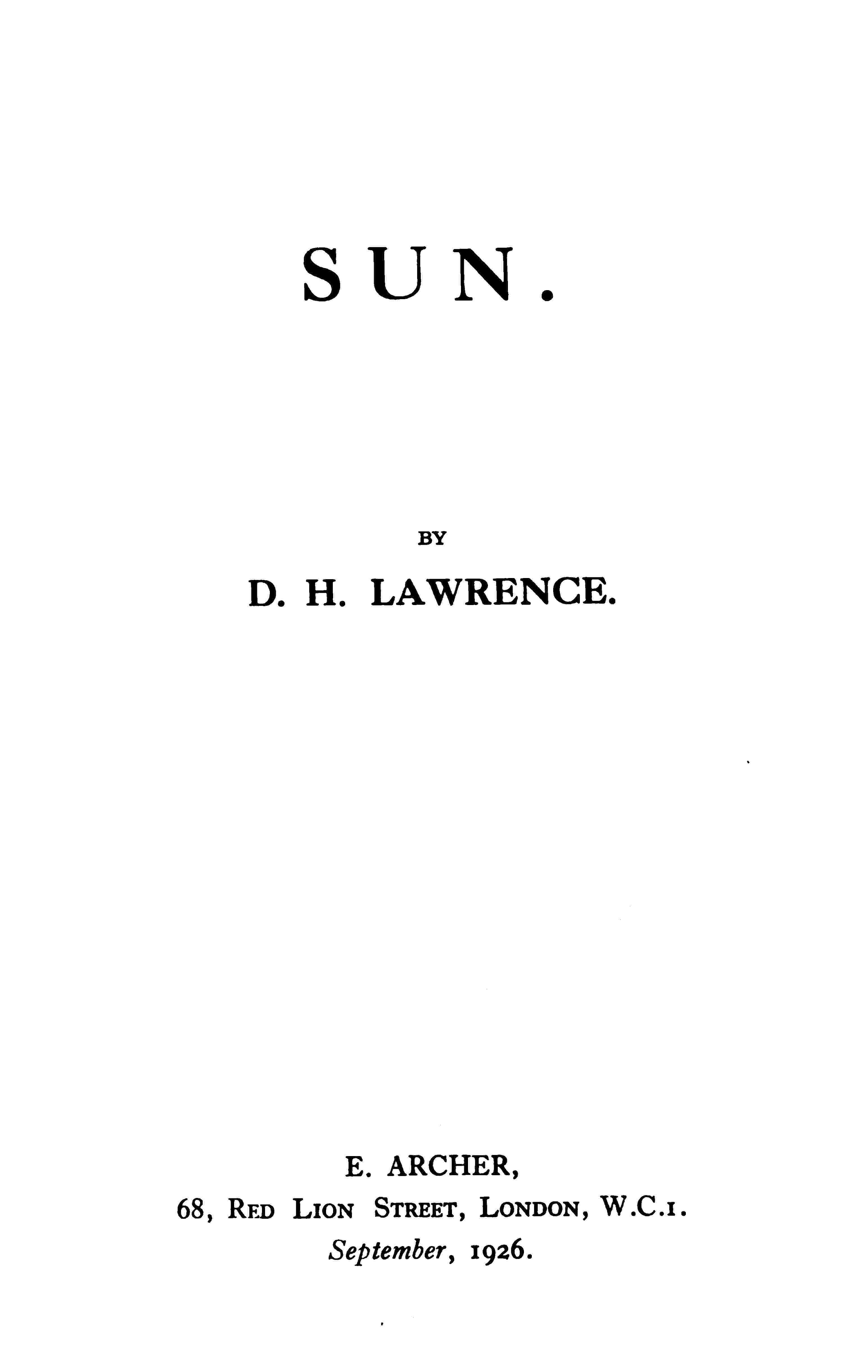 Sun