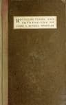 Recollections and Impressions of James a. Mcneill Whistler