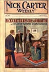 Nick Carter Weekly  No. 186, July 21, 1900: Nick Carter Rescues a Daughter; Or, The Junior Partner's Strange Behavior.