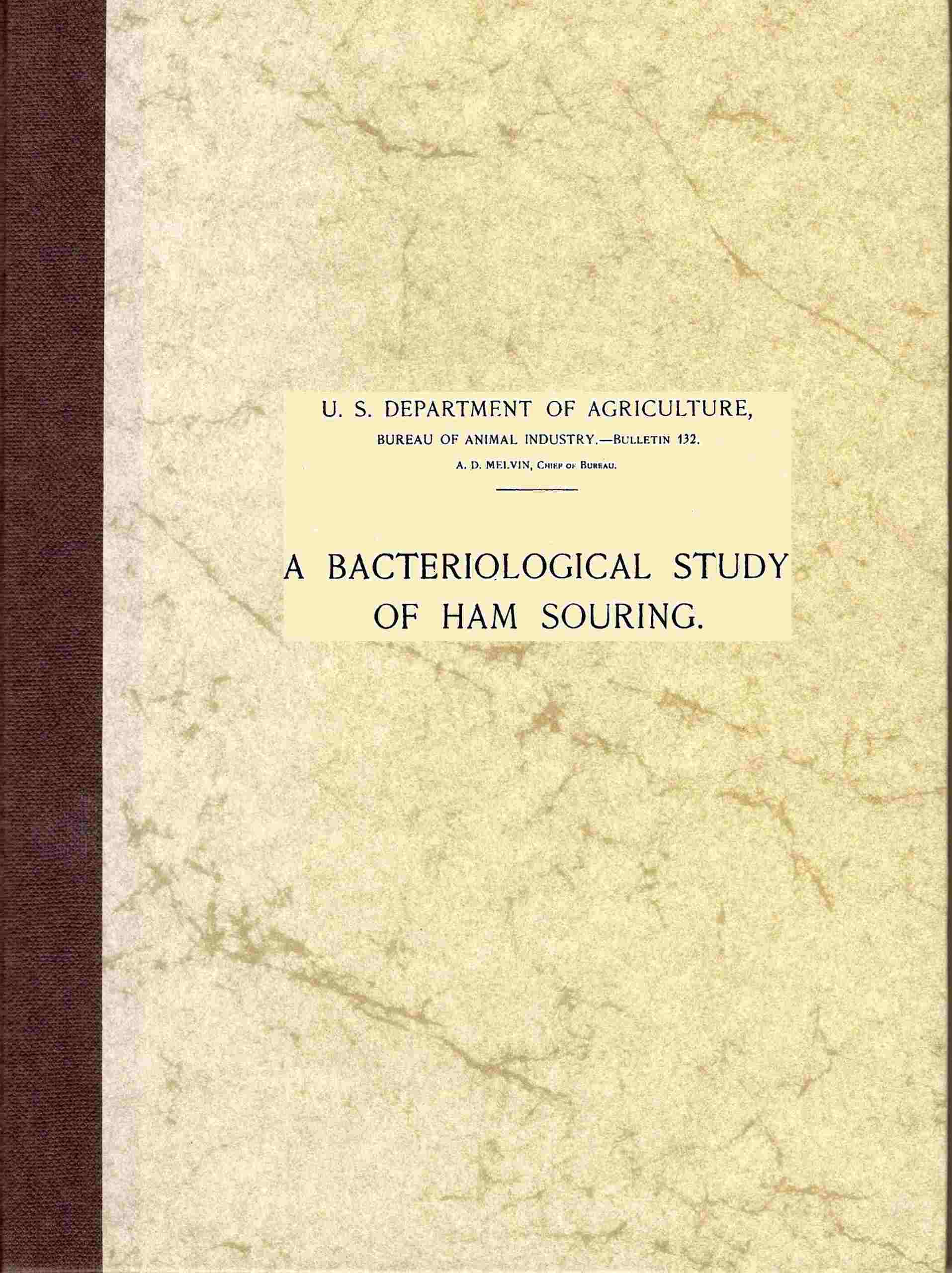 A Bacteriological Study of Ham Souring
