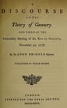 A Discourse on the Theory of Gunnery: Delivered at the Anniversary Meeting of the Royal Society, November 30, 1778