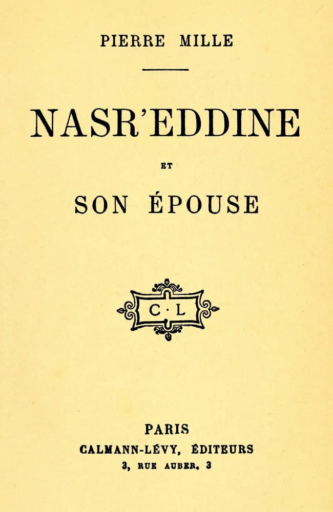 Nasr'eddine Et Son Épouse