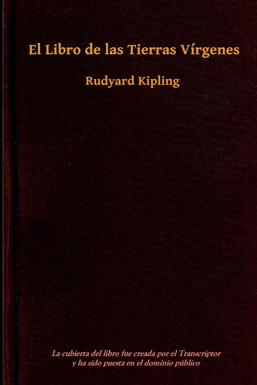 El Libro De Las Tierras Vírgenes