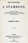 De Pontoise À Stamboul
