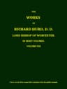 The Works of Richard Hurd, Volume 8 (of 8)