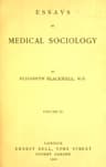 Essays in Medical Sociology, Volume 2 (of 2)