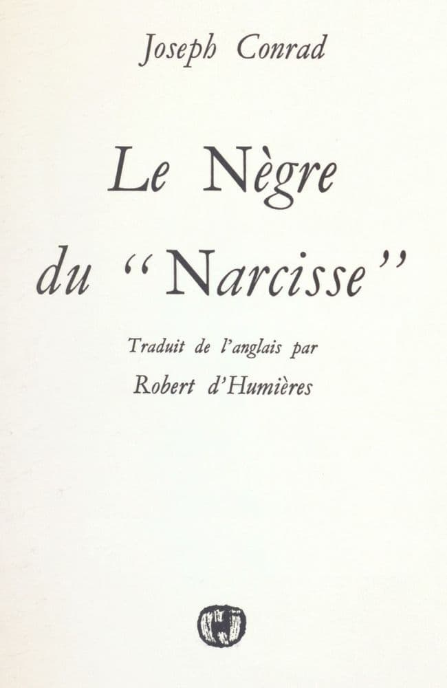 Le Nègre Du "Narcisse