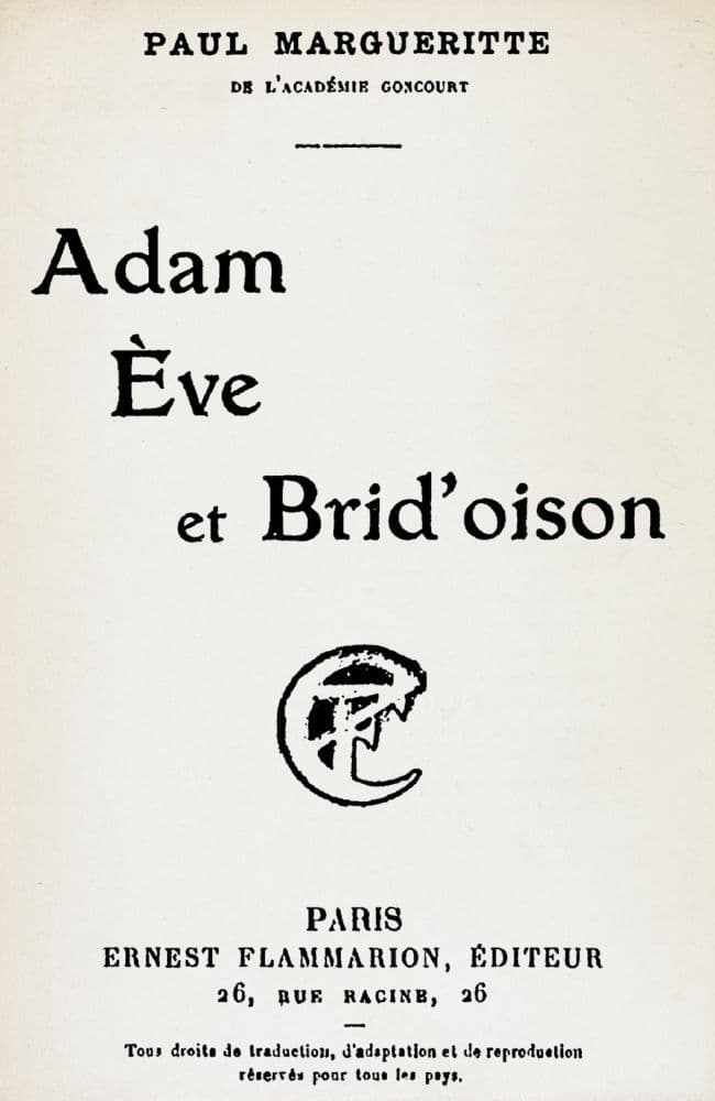 Adam, Ève Et Brid'oison