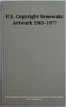 U.s. Copyright Renewals: Artwork 1965-1977